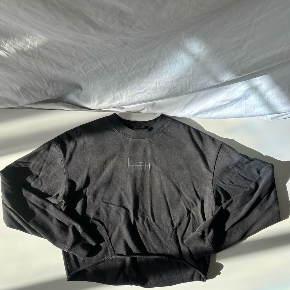 Kith Ksubi Collab Cropped Crewneck Sweatshirt